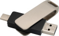 Metalinė USB atmintinė, daugiaspalvis