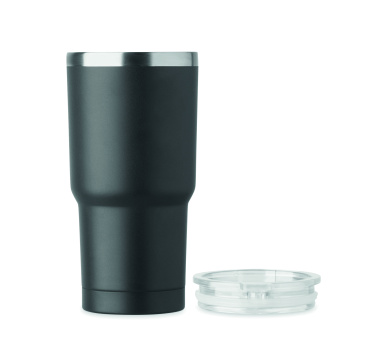Logotrade firminės dovanos nuotrauka: Dvigubos sienelės stiklinė 550 ml