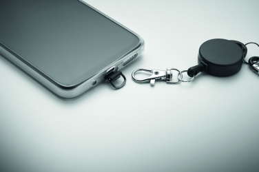 Logotrade verslo dovanos nuotrauka: Ištraukiamas telefono laikiklis