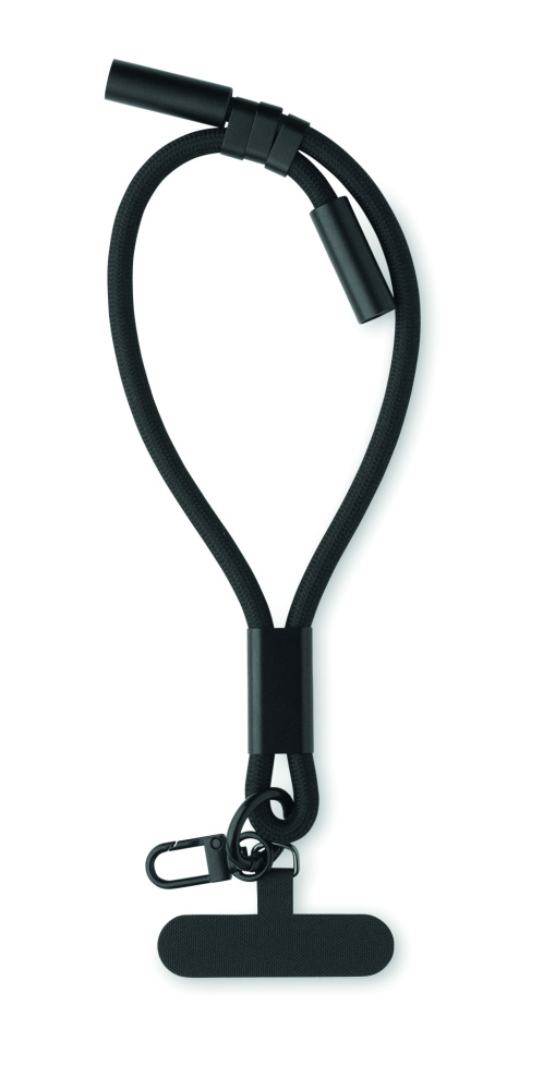 Logotrade reklaminės dovanos nuotrauka: Telefono įkrovimo dirželis riešui 60W