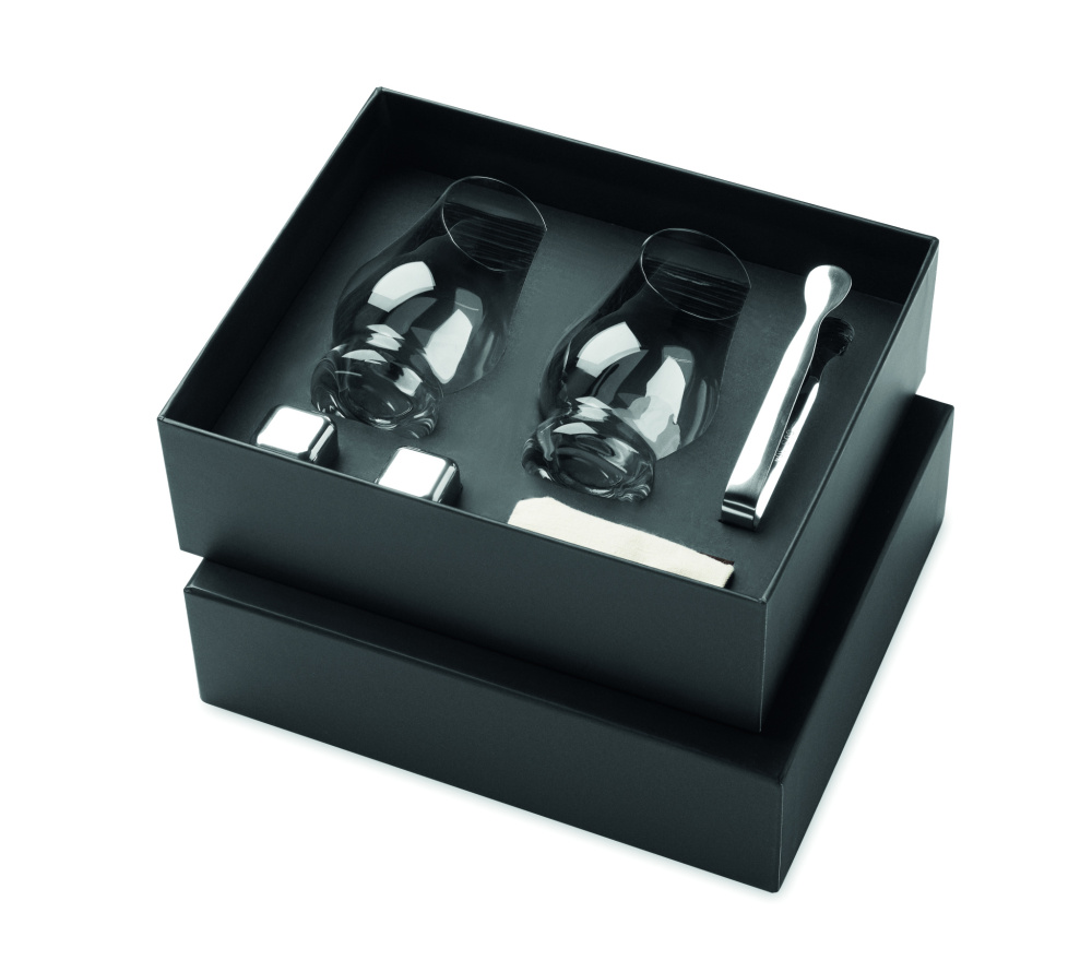 Logotrade reklaminiai produktai nuotrauka: Viskio degustacijos taurių rinkinys