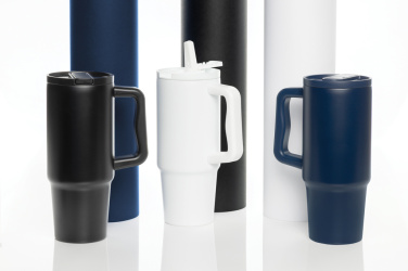 Logotrade reklaminiai produktai nuotrauka: „Embrace Leakproof RCS“ perdirbto nerūdijančio plieno stiklinė, 900 ml