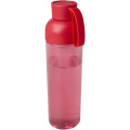 Apšvieskite 600 ml RPET vandens butelį, Raudona