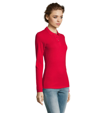 Logotrade firminės dovanos nuotrauka: PERFECT WOMEN LSL POLO 180