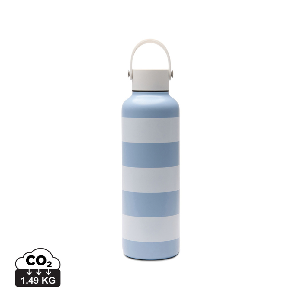 Logotrade reklaminės dovanos nuotrauka: VINGA Lagoa RCS SS butelis 600 ml