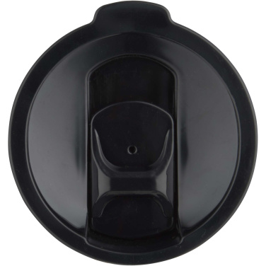 Logotrade dovana nuotrauka: „Grayson“ 480 ml RCS perdirbtos medžiagos termo stiklinė su šiaudeliu