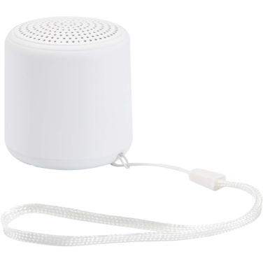 Logotrade reklaminiai produktai nuotrauka: „Velkis“ 3 W perdirbto plastiko belaidis „Bluetooth®“ garsiakalbis