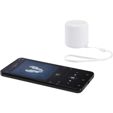 Logotrade reklaminiai produktai nuotrauka: „Velkis“ 3 W perdirbto plastiko belaidis „Bluetooth®“ garsiakalbis
