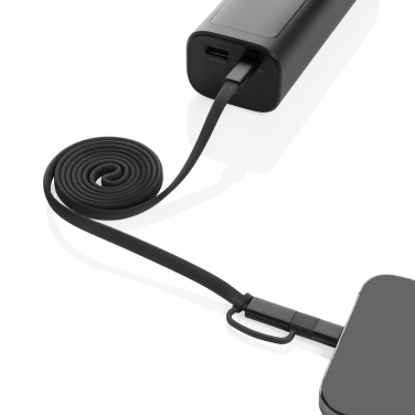 Logotrade firminės dovanos nuotrauka: „Arc RCS“ perdirbtas itin plonas 60 W 2 viename magnetinis laidas