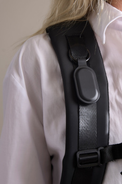 Logotrade firminės dovanos nuotrauka: VINGA Baltimore RCS raktų pakabukas su dviguba paieška