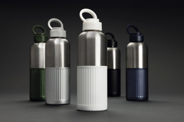 Logotrade reklaminiai produktai nuotrauka: Ripple RCS R-steel nepralaidus vandens butelis su rankena 750 ml