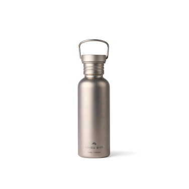 Logotrade firminės dovanos nuotrauka: „Nordic Drift Trail Ultra Light Titanium“ 600 ml vandens gertuvė