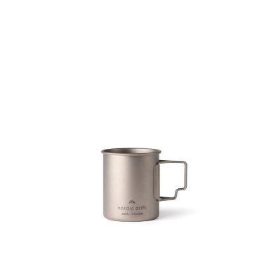 Logotrade verslo dovanos nuotrauka: „Nordic Drift Trail Ultra Light Titanium“ 450 ml puodelis