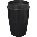 Cirrus POP 350 ml stiklinė su 360° dangteliu, Juoda