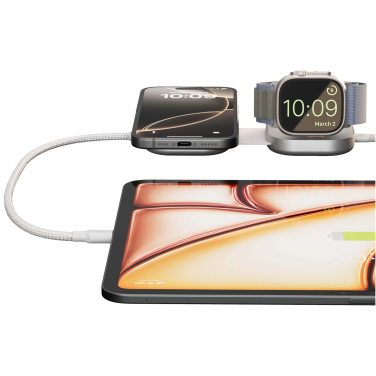 Logotrade reklaminės dovanos nuotrauka: „Zens Pro 3“ 140 W USB-C 3 viename įkrovimo laidas