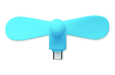 Logotrade dovana nuotrauka: Nešiojamas USB-C ventiliatorius