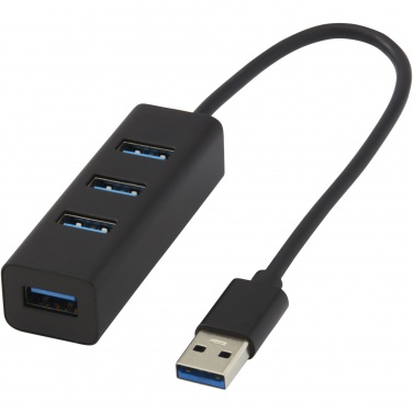 Logotrade korporatīvās dāvanas foto: ADAPT alumīnija USB 3.0 centrmezgls