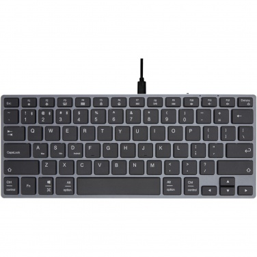 Logotrade biznesa dāvanas foto: Hibrīda veiktspējas Bluetooth tastatūra - QWERTY