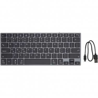 Logotrade korporatīvās dāvanas foto: Hibrīda veiktspējas Bluetooth tastatūra - QWERTY