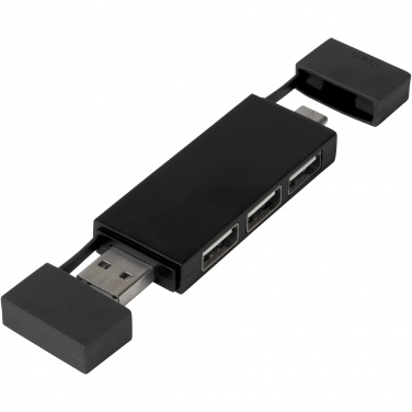 Logotrade biznesa dāvanas foto: Mulan duālais USB 2.0 centrmezgls