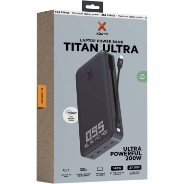 Logotrade korporatīvās dāvanas foto: Xtorm XB403 Titan Ultra 27 000 mAh 200 W klēpjdatora barošanas bloks