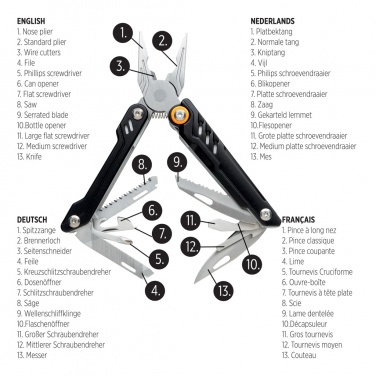 Logotrade dāvanas foto: Excalibur instruments un knaibles