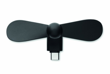 Logotrade Ideja dāvanas foto: Pārnēsājams USB-C ventilators