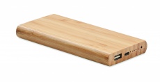 6000 mAh Bambusa jaudas banka