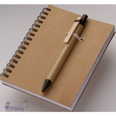 Logotrade logo dāvanas foto: A6 ECO Notepad KEYSTONE