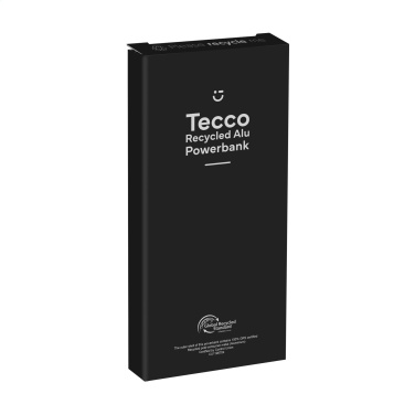 Logotrade Ideja dāvanas foto: Tecco GRS Recycled Alu Powerbank 5000 ārējais lādētājs