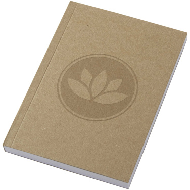 Logotrade biznesa dāvanas foto: Novella Austen A6 pārstrādāta mīksto vāku kraft piezīmju grāmatiņa - 100 loksnes
