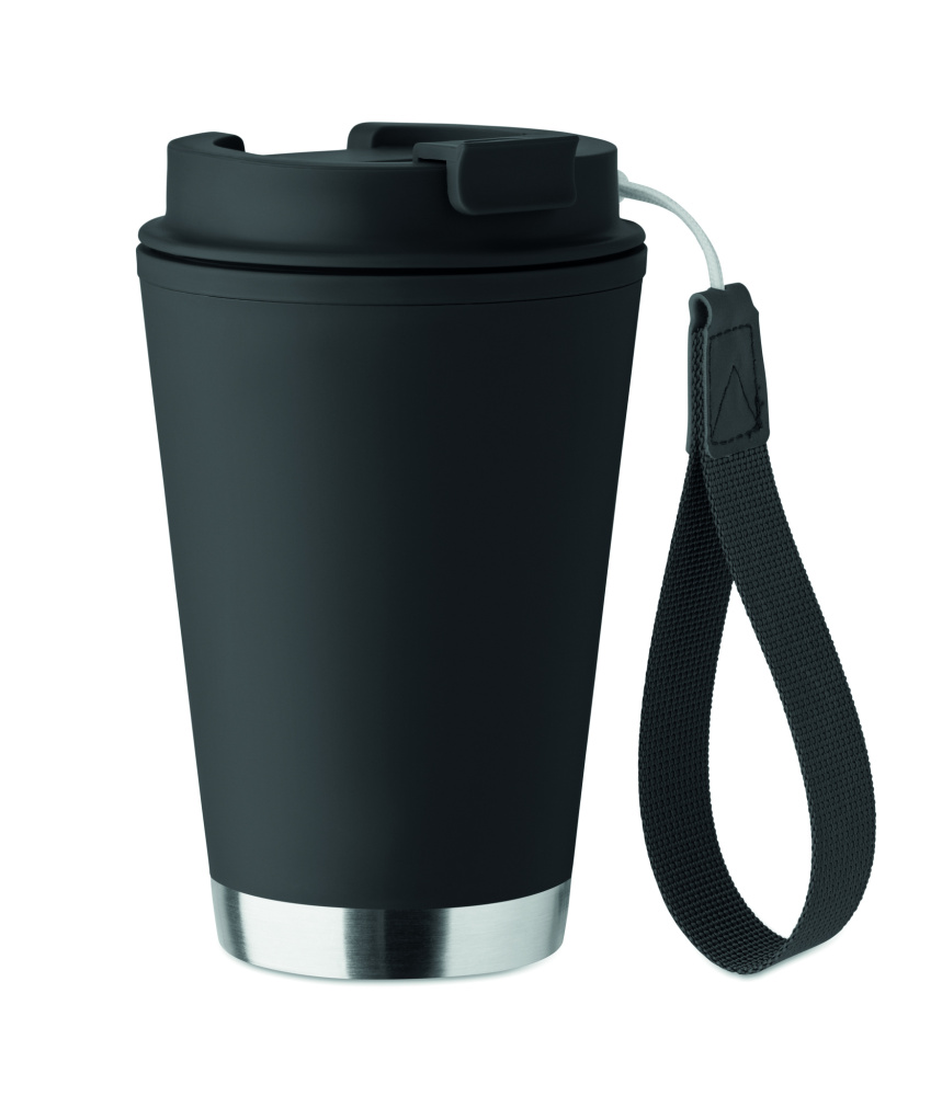 Logotrade korporatīvās dāvanas foto: Dubultsienu glāze 300ml