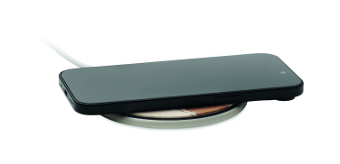 Logotrade logo dāvanas foto: Korķa bezvadu lādētājs 15W