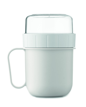 Logotrade biznesa dāvanas foto: PP krūzīte līdzņemšanai 450 ml