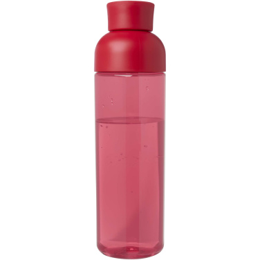 Logotrade korporatīvās dāvanas foto: Apgaismojiet 600 ml RPET ūdens pudeli