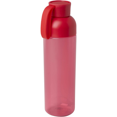 Logotrade korporatīvās dāvanas foto: Apgaismojiet 600 ml RPET ūdens pudeli