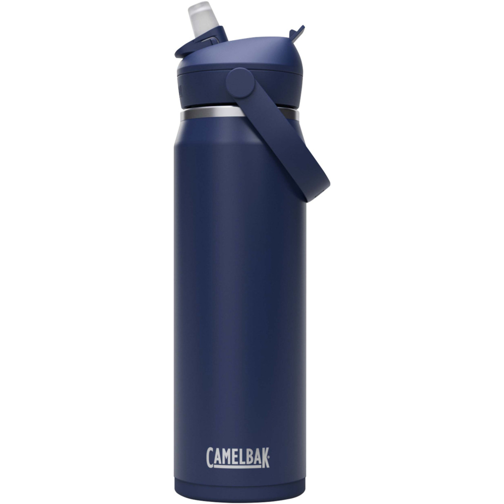 Logotrade ziemassvētku dāvanas foto: Camelbak® Thrive Flip VSS 750 ml vakuuma izolēta nerūsējošā tērauda ūdens pudele ar atlokāmu salmiņu
