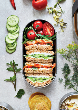 Logotrade biznesa dāvanas foto: Black+Blum nerūsējošā tērauda dubultā Bento kaste