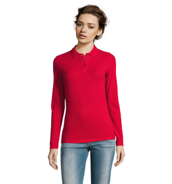 Logotrade ziemassvētku dāvanas foto: PERFECT WOMEN LSL POLO 180