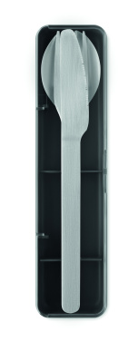 Logotrade ziemassvētku dāvanas foto: Nerūsējošā tērauda galda piederumu komplekts