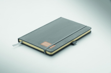 Logotrade biznesa dāvanas foto: A5 piezīmju grāmatiņa ar cietu RPET vāku