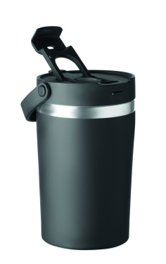 Logotrade biznesa dāvanas foto: Dubultsienu glāze 350 ml