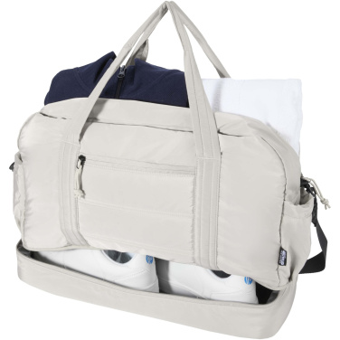 Logotrade biznesa dāvanas foto: Puffer GRS pārstrādāta sporta soma ar izolētu pamatni 30L