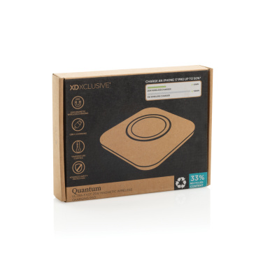 Logotrade korporatīvās dāvanas foto: Quantum īpaši ātrs 25 W magnētiskais bezvadu uzlādes paliktnis