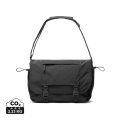 KENTO URBAN RCS pārstrādāta neilona 15,6 collu kurjera soma, melns