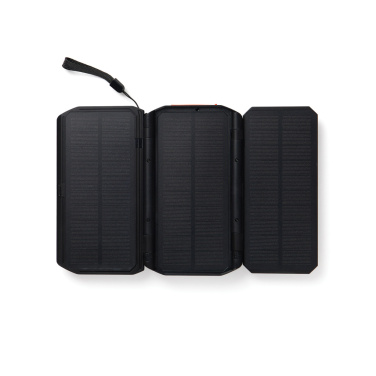 Logotrade dāvanas foto: Nordic Drift Titan 10.000mAh saules enerģijas lādētājs ar 3 paneļiem