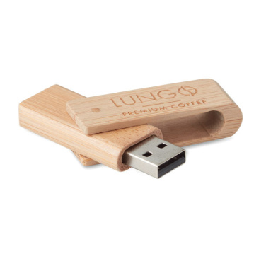 Logotrade korporatīvās dāvanas foto: Bambusa USB atmiņa