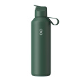 Ocean Bottle Peak GO 710 ml pārstrādāta nerūsējošā tērauda ūdens pudele, Meža zaļš
