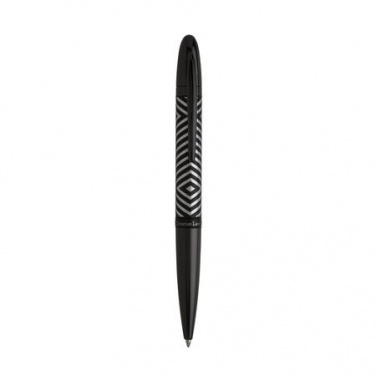 Логотрейд pекламные подарки картинка: Ballpoint pen Résonance Black