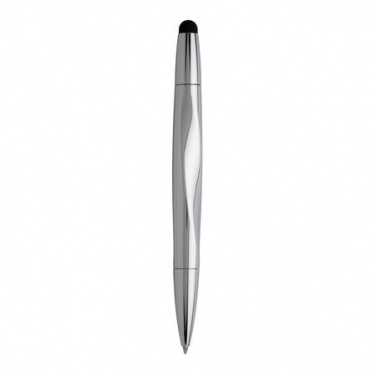 Логотрейд бизнес-подарки картинка: Ballpoint pen Torsion Pad Chrome